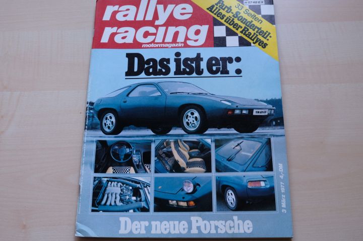 Deckblatt Rallye Racing (03/1977)